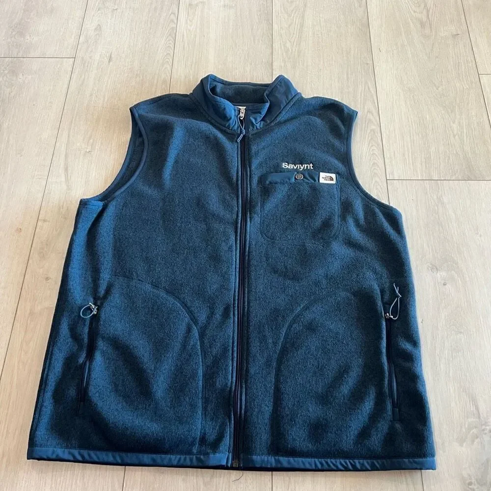 The north face men’s sweater vest size XL